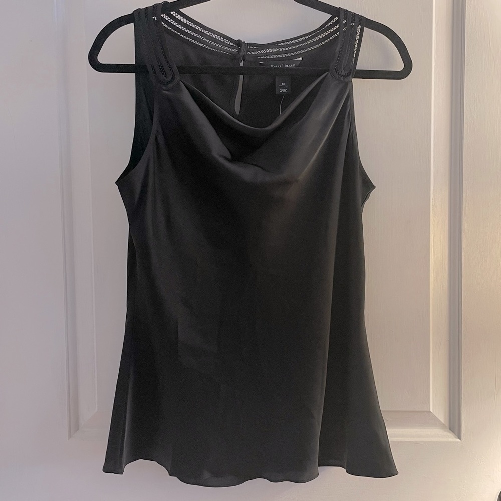 White House Black Market Medium Black Tank